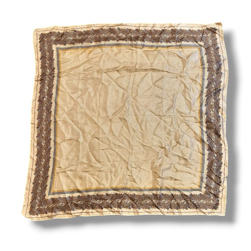 Anne klein silk - scarf, logo