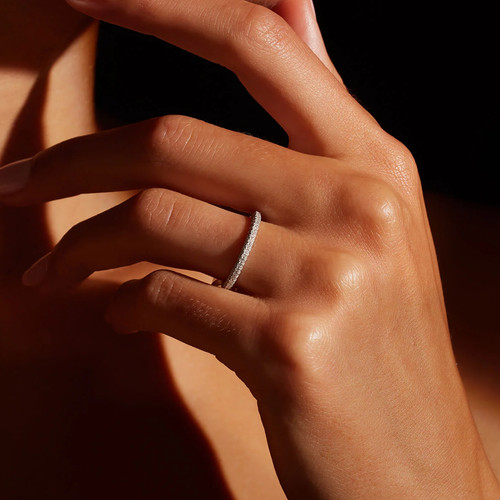14k rose gold lab grown - 14k,