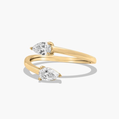 14k yellow gold carat pear - 14k, 2