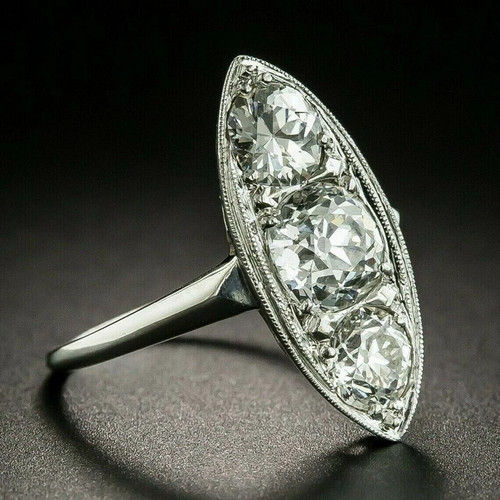Vintage threestone edwardian - vintage,