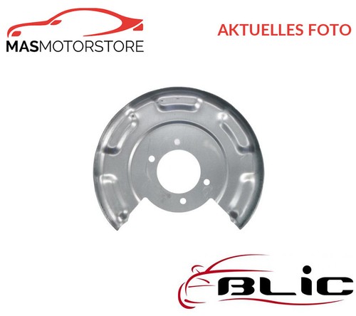 Splash plate brake disc - splash,